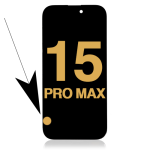 OLED Assembly Compatible for iPhone 15 Pro Max (Refurbished / DEAD PIXEL)